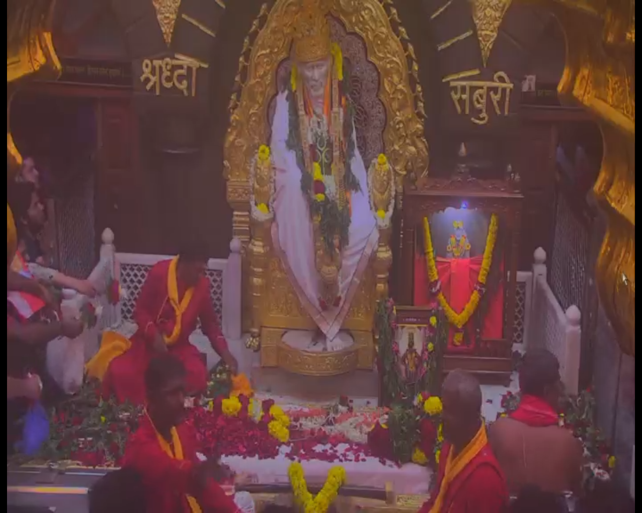 shirdi saibaba miracle vithal appread in sai devotee dream vithal shirdi sai mandir